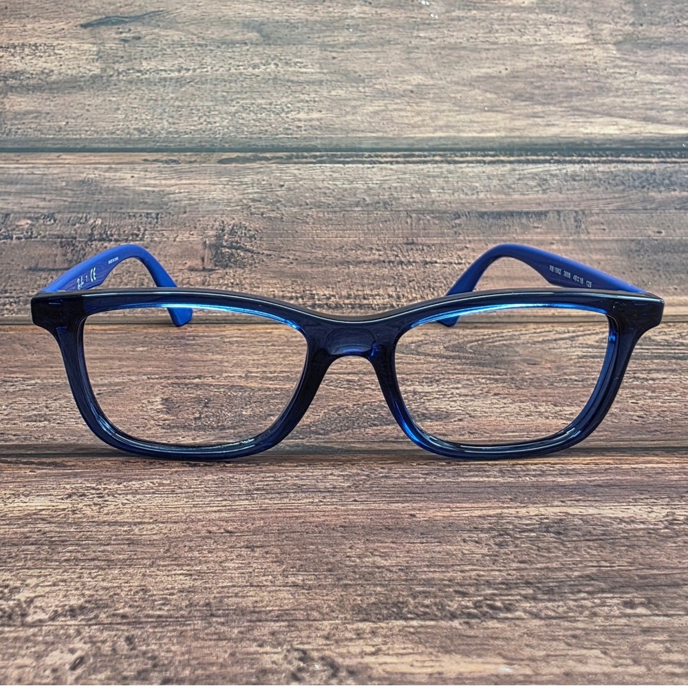 Ray-Ban RB 1562 3686 Navy Blue Royal Blue Eyeglasses Frames 48-16-125